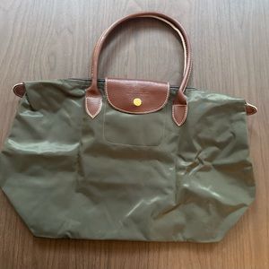Longchamp Lg Le Pliage Army Green